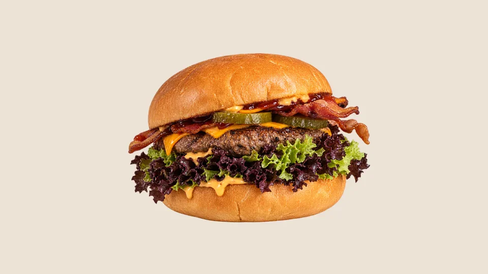 Deluxe bezlepkový hamburger