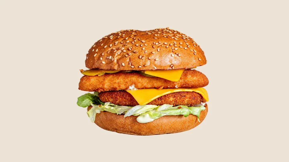 Double mix cheese vegetarian
