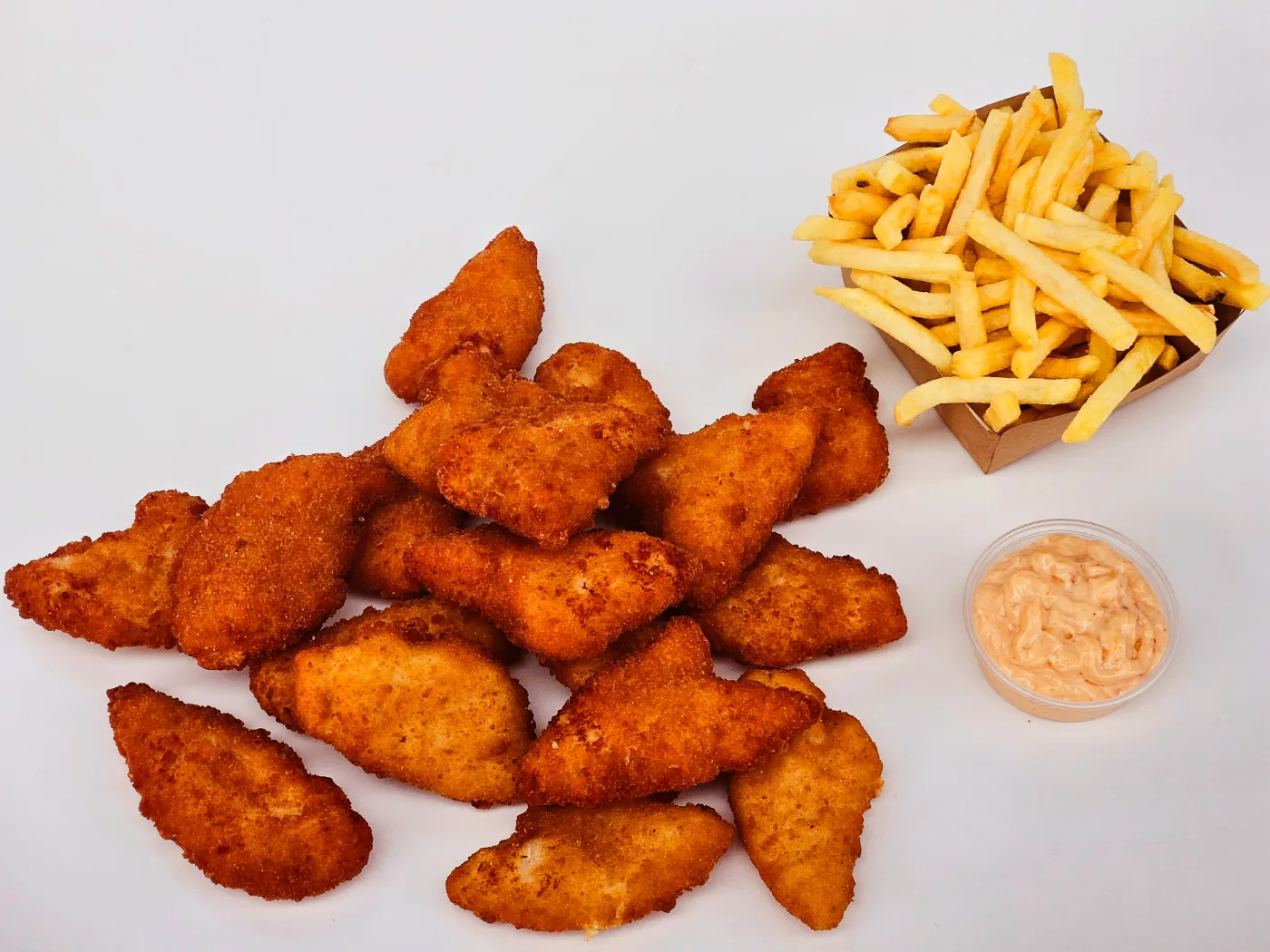 Chicken strips menu XXL