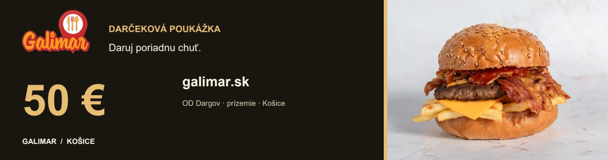 Darčekové poukážky Galimar 50 €